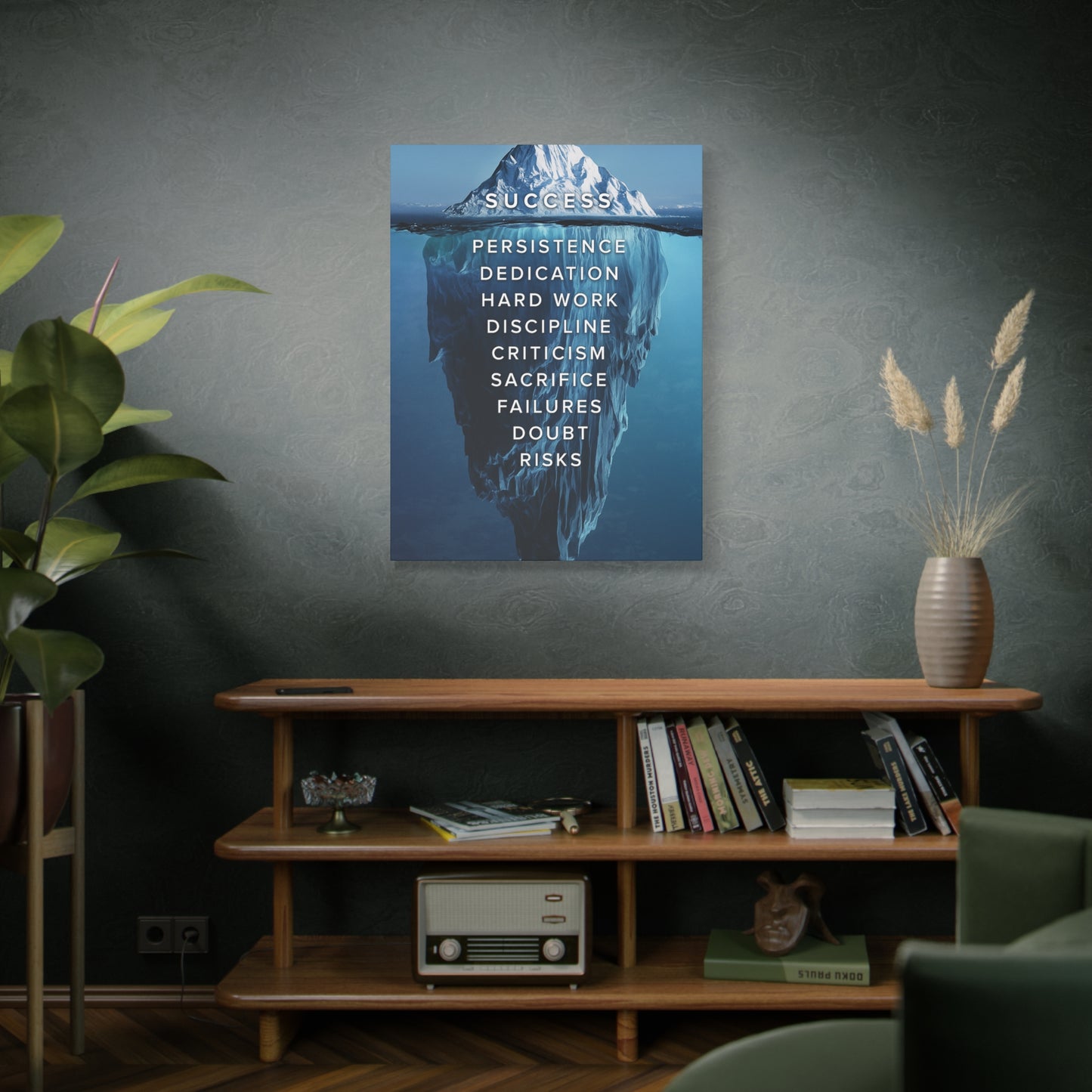 Success Is Beneath The Surface Canvas