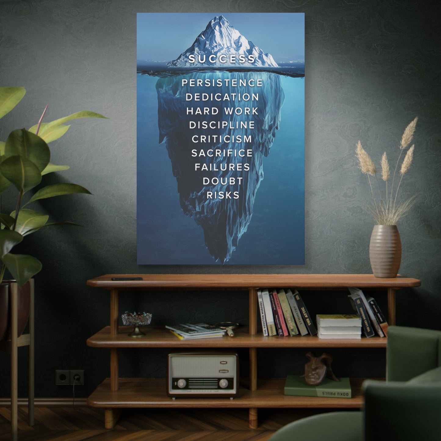 Success Is Beneath The Surface Canvas