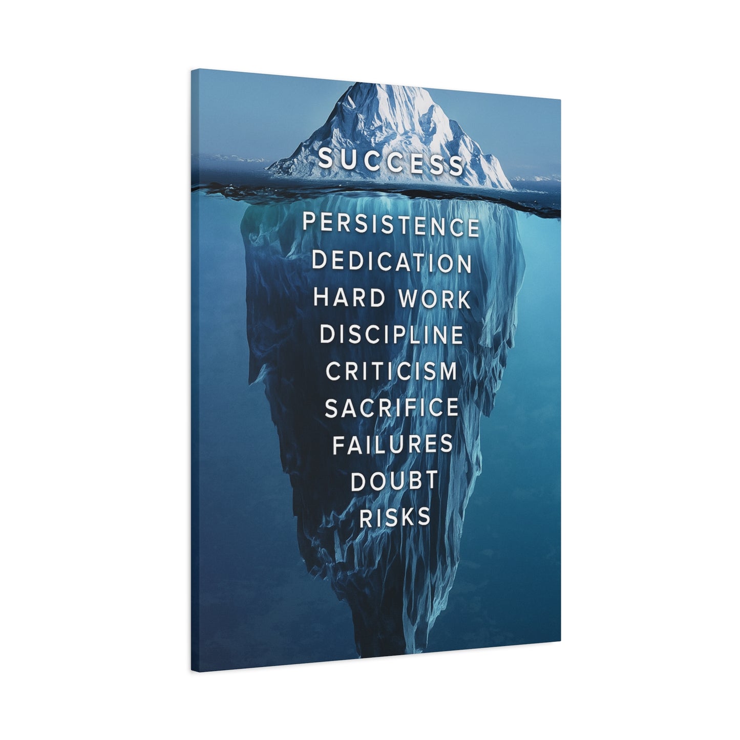 Success Is Beneath The Surface Canvas