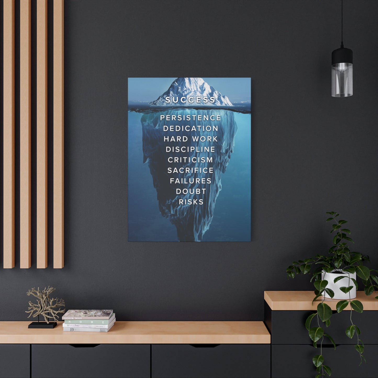 Success Is Beneath The Surface Canvas