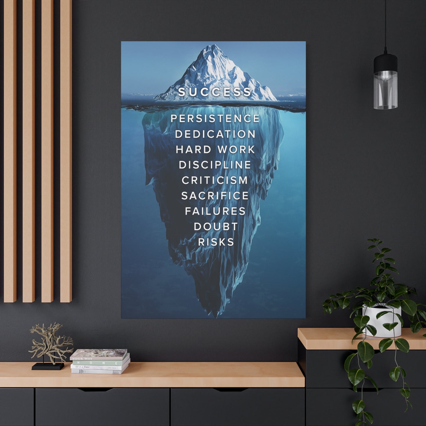 Success Is Beneath The Surface Canvas