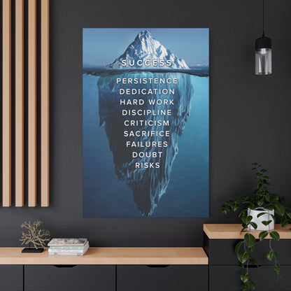 Success Is Beneath The Surface Canvas