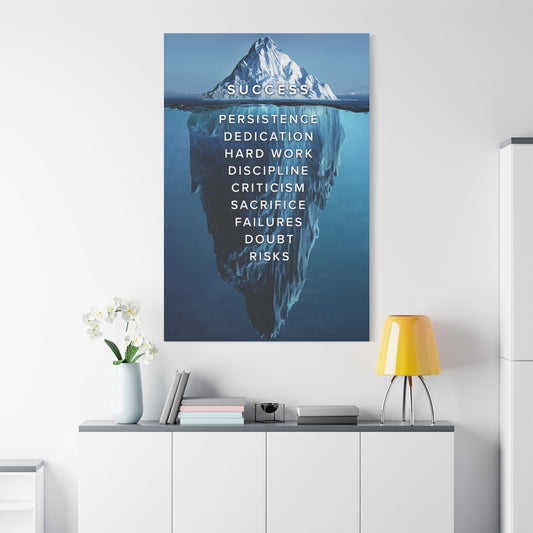 Success Is Beneath The Surface Canvas